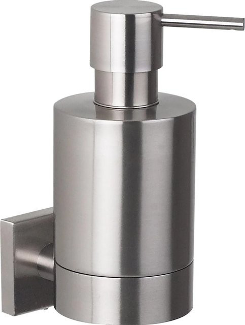 Spirella Seifenspender Nyo-Steel mit Halterung in Silber aus Edelstahl - Bild 1