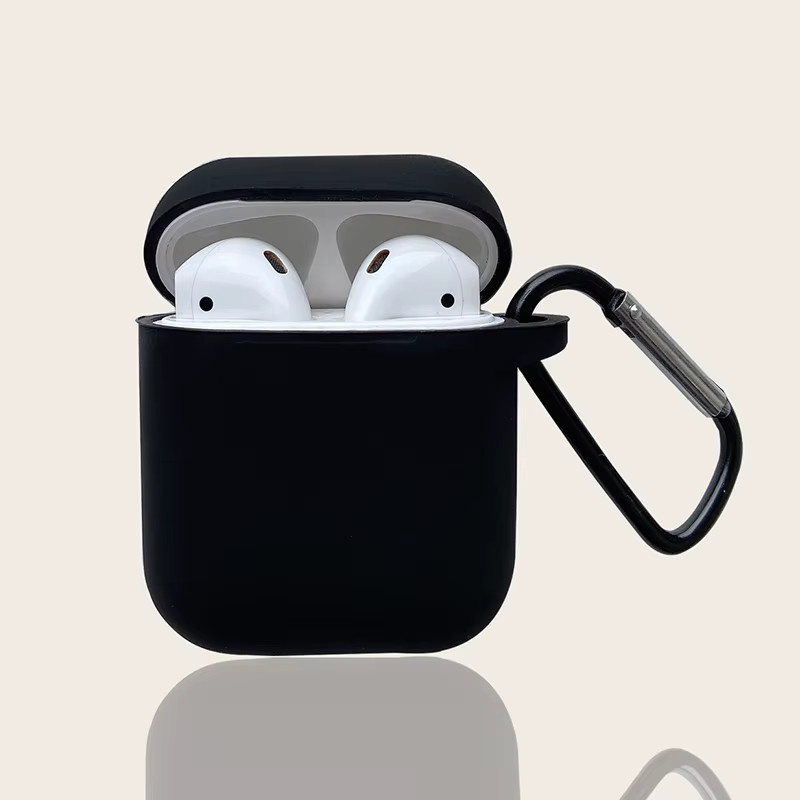 Silikon-Schutzhülle für Apple AirPods in Grau - Bild 2