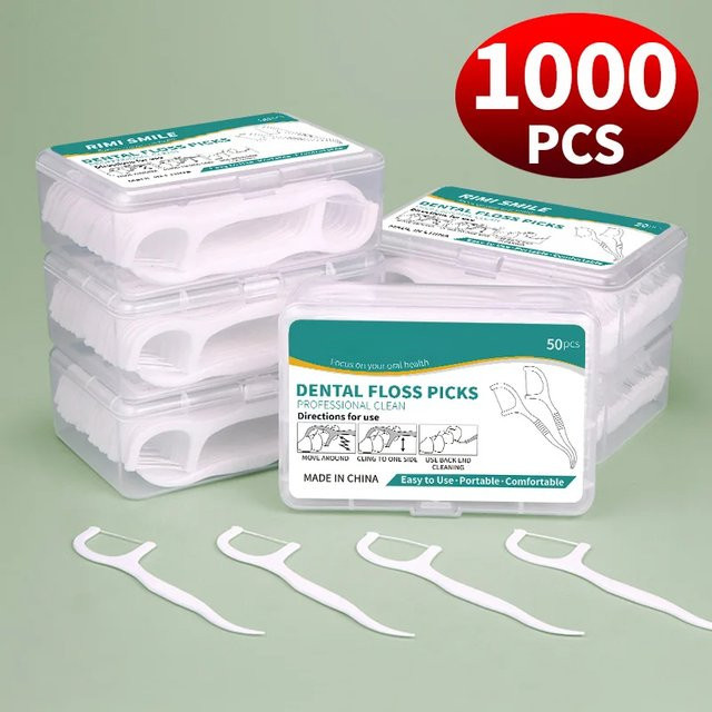 RUZOFO Zahnseide-Sticks, 1000 Stück - Bild 1