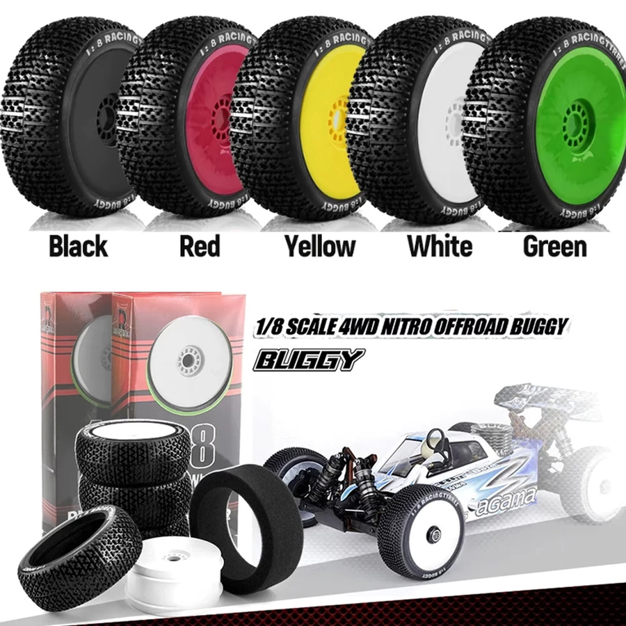 Generic R81 Offroad-Buggy-Reifen mit 17mm Sechskantnaben, 4er-Set - Bild 2