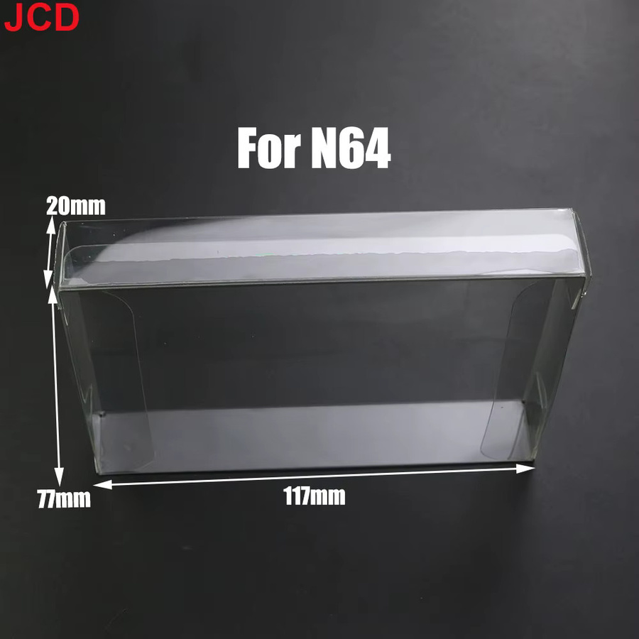 JCD Transparente Spielpatronen-Schutzbox aus Kunststoff für Nintendo Switch, N64, NES, SNES, GB, GBA, GBC und NGPC - Bild 2