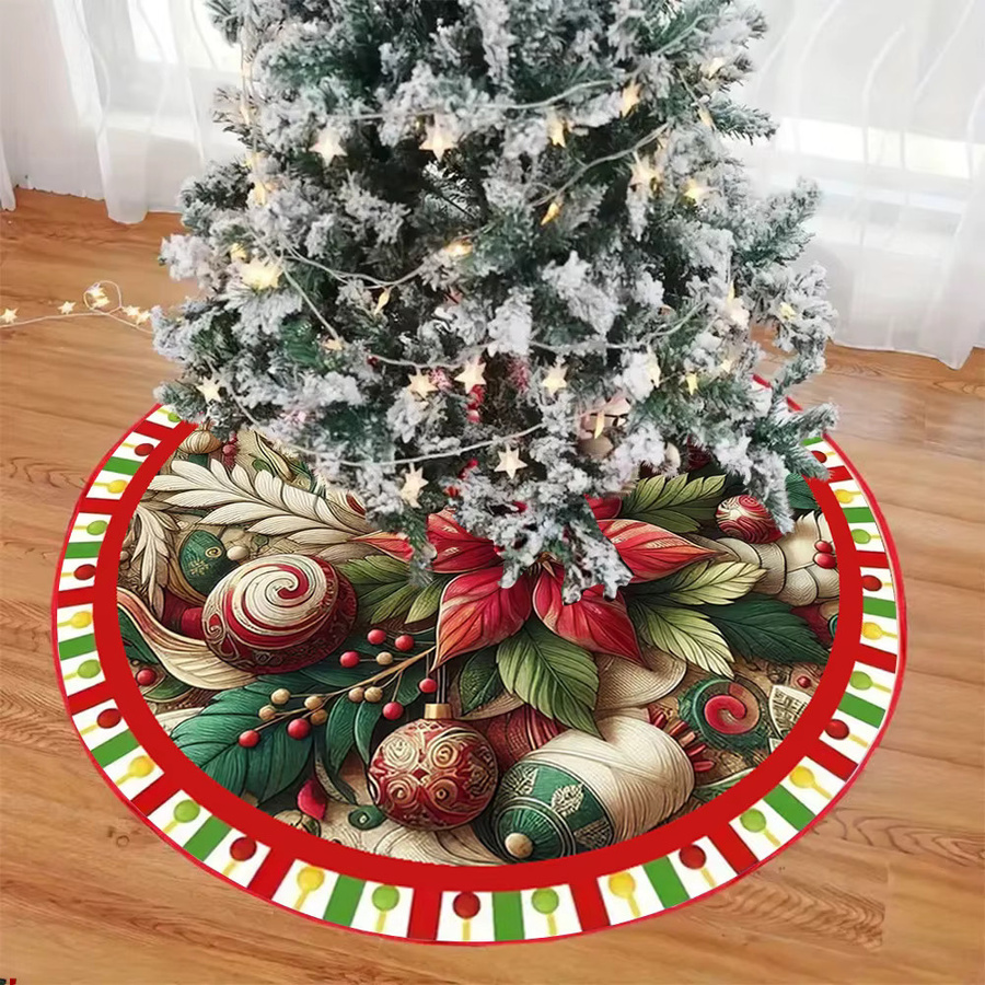 VIKAMA Baumrock mit Weihnachtsmotiv in Multicolour - Bild 3
