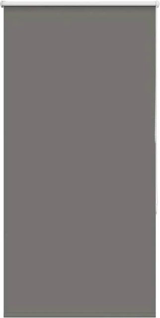 vidaXL Verdunkelungsrollo Grau aus Polyester, B/H: 75 x 175 cm - Bild 1