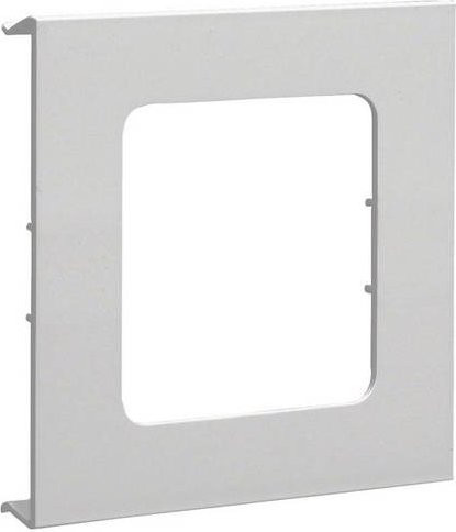 Hager Blende R94917035 Grau aus Kunststoff für bündigen Einbau - Bild 1