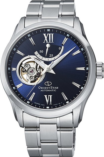 Orient Star Armbanduhr Automatik, Edelstahl, Blau, 40 mm, Herren - Bild 1