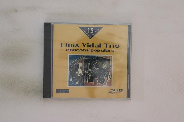 Lluis Vidal - Columna Musica CD, Jazz Album aus dem Jahr 1997, beige - Bild 1
