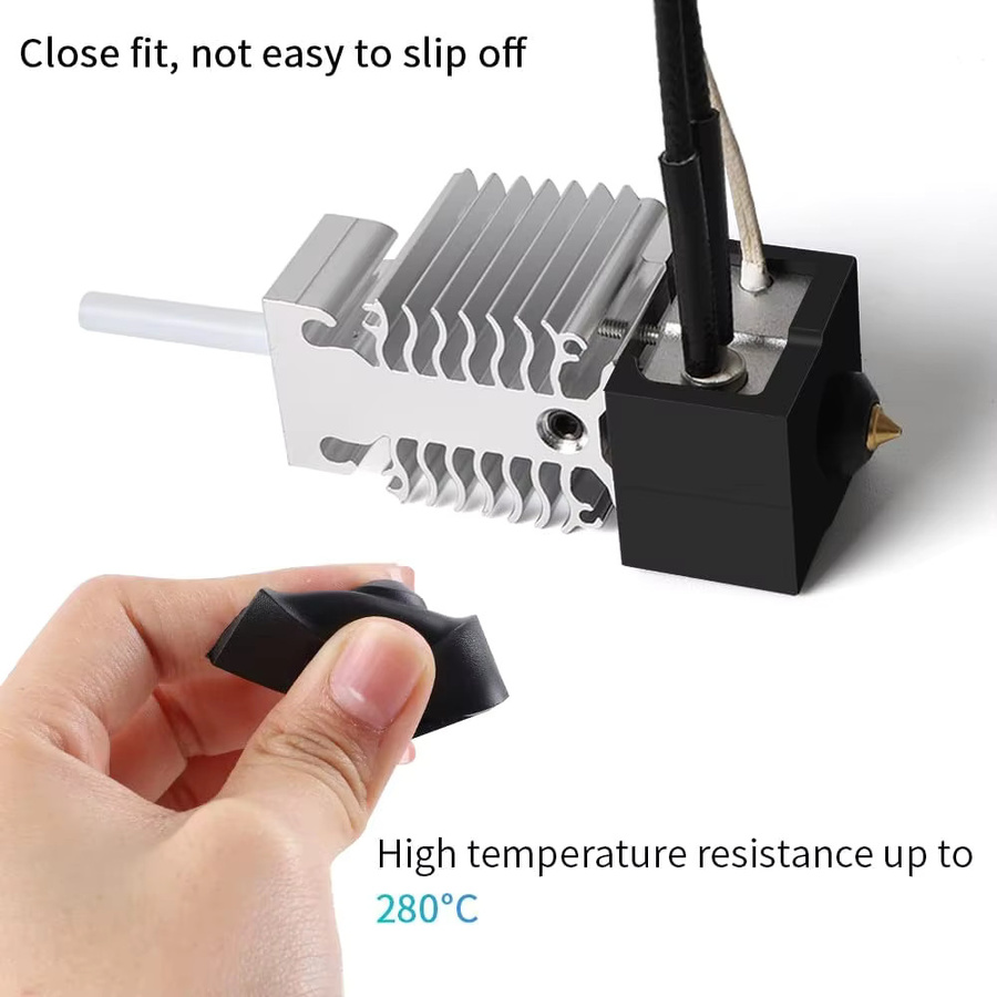 Creality Ender 3 V3 SE Hotend-Düsen-Kit mit Edelstahl-Hals für effiziente Heizung und Kühlung - Bild 2