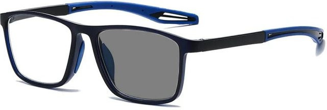 NAPAGE Lesebrille Square, Vollrand, Unisex, transparent, black - Bild 1