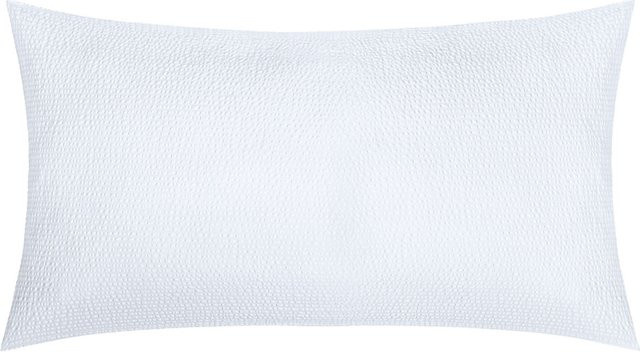 ERWIN M. Kissenbezug Avellino aus Baumwolle in Weiß, B: 100 cm, L: 65 cm - Bild 1