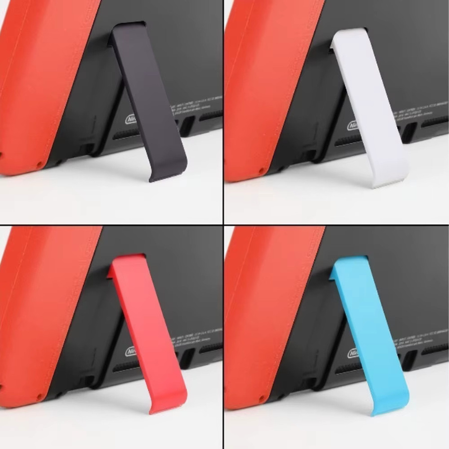 Tischständer und Gehäusehalterung für Nintendo Switch und NDS in Rot - Bild 3