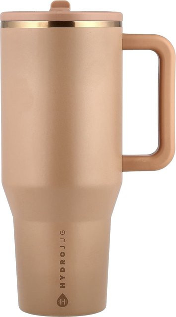 HydroJug Daily Tumbler in Karamell Beige, 40oz - Bild 1
