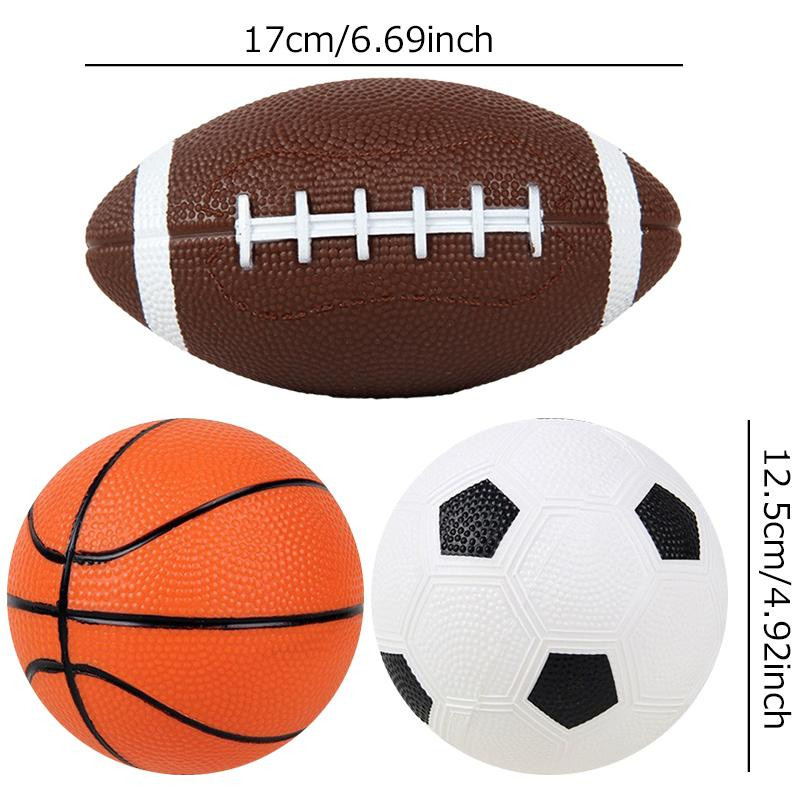 Fashnics Rugby aufblasbarer Mini-Rugby-Strandball aus PVC - Bild 5