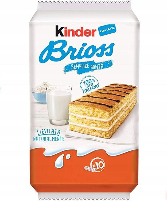 Kinder Brioss Brötchen mit Milchcreme 270 g - Bild 1