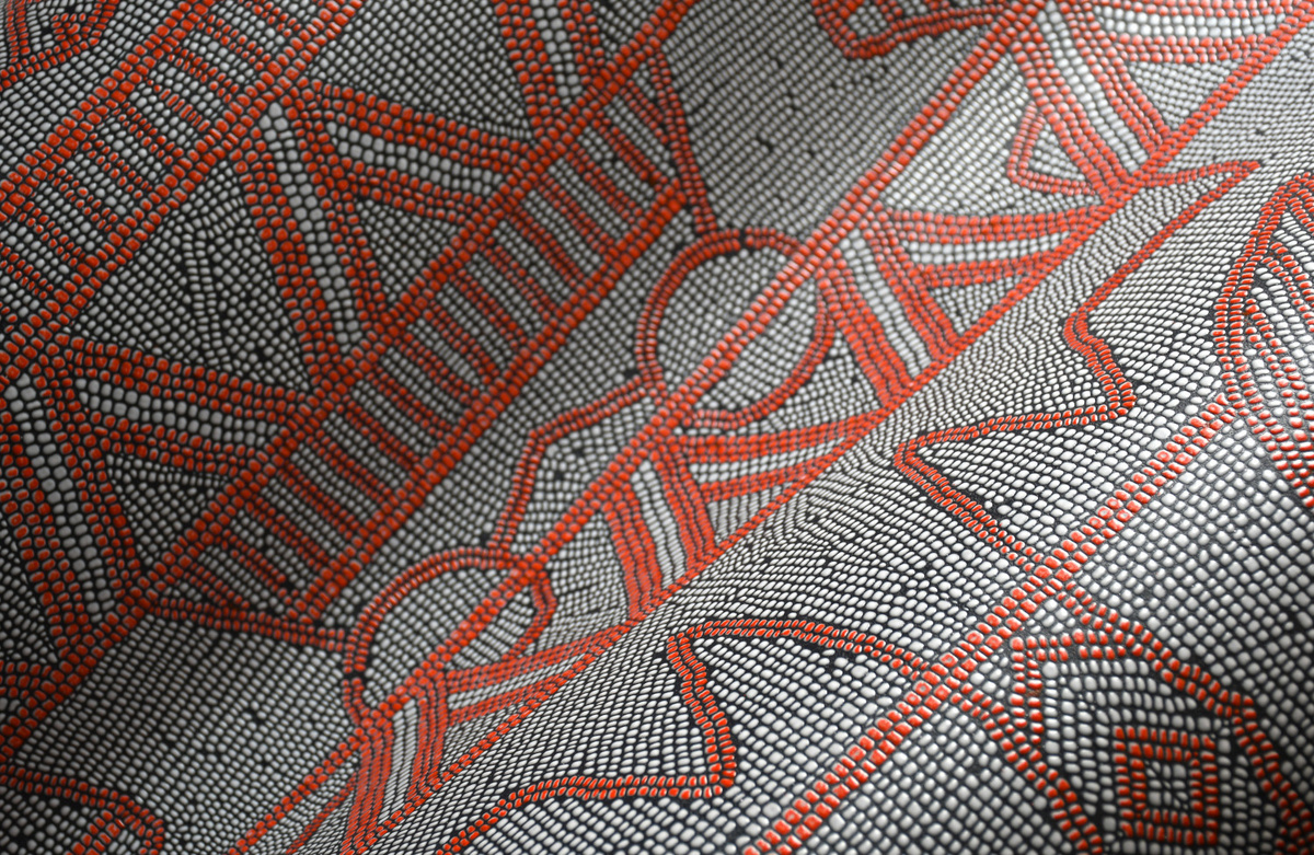 Arte Wallpaper Empire 50553 Wandtapete mit geometrischem und ethnischem Muster in Multicolour aus Vlies - Bild 1