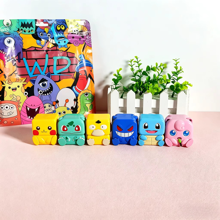 LDCX Pokémon Magnetische Stapel-Figuren, 6-teiliges Set - Bild 2