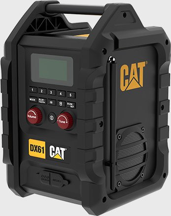 Caterpillar CAT 18 V Bluetooth Radio mit DAB+ und FM in Schwarz mit IP54 Schutzklasse - Bild 1