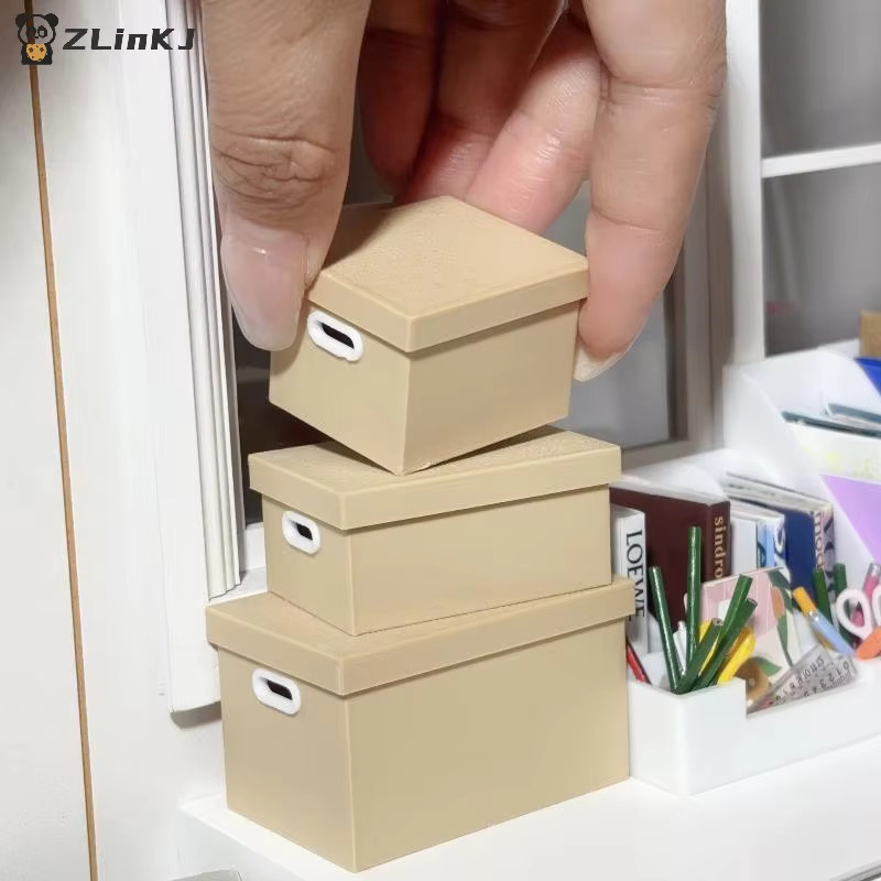 MYPANDA Miniatur-Aufbewahrungsbox mit Deckel, 1-teiliges Set - Bild 3