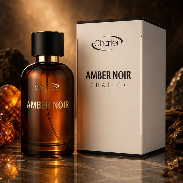 Chatler Amber Noir Eau de Parfum, 100 ml, Herren, holzig orientalisch - Bild 1