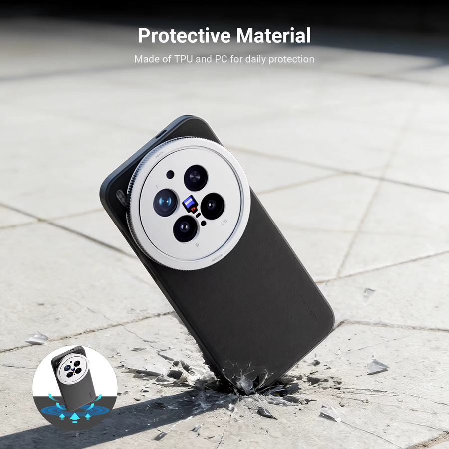 NEEWER Handyhülle für Vivo x300 Pro in Schwarz mit 67mm Filteradapter und 17mm Objektivhalterungen aus TPU/PC - Bild 4