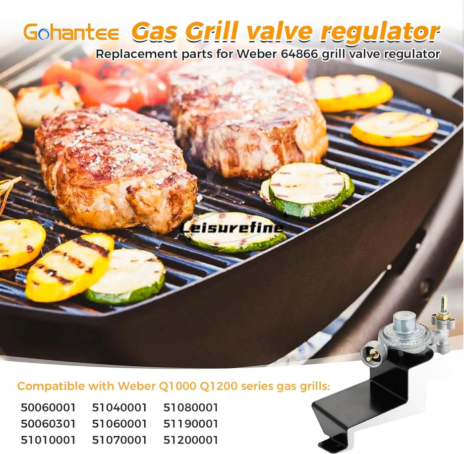 Weber Ersatz Gasgrill-Steuerventil zur Temperaturregelung für die Q1000 und Q1200 Serie - Bild 5