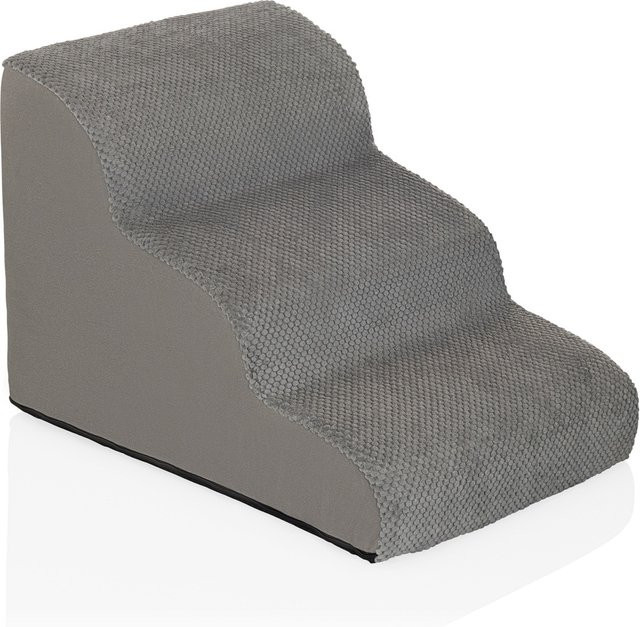 hjh LIVING Haustiertreppe PAWY STEP 3 aus Stoff - Bild 1