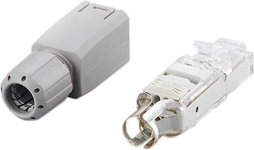 ifm Electronic E12514 Sensor-Aktor-Steckverbinder, unkonfektioniertierte Buchse, gerade, 8 Polzahl, grau - Bild 1