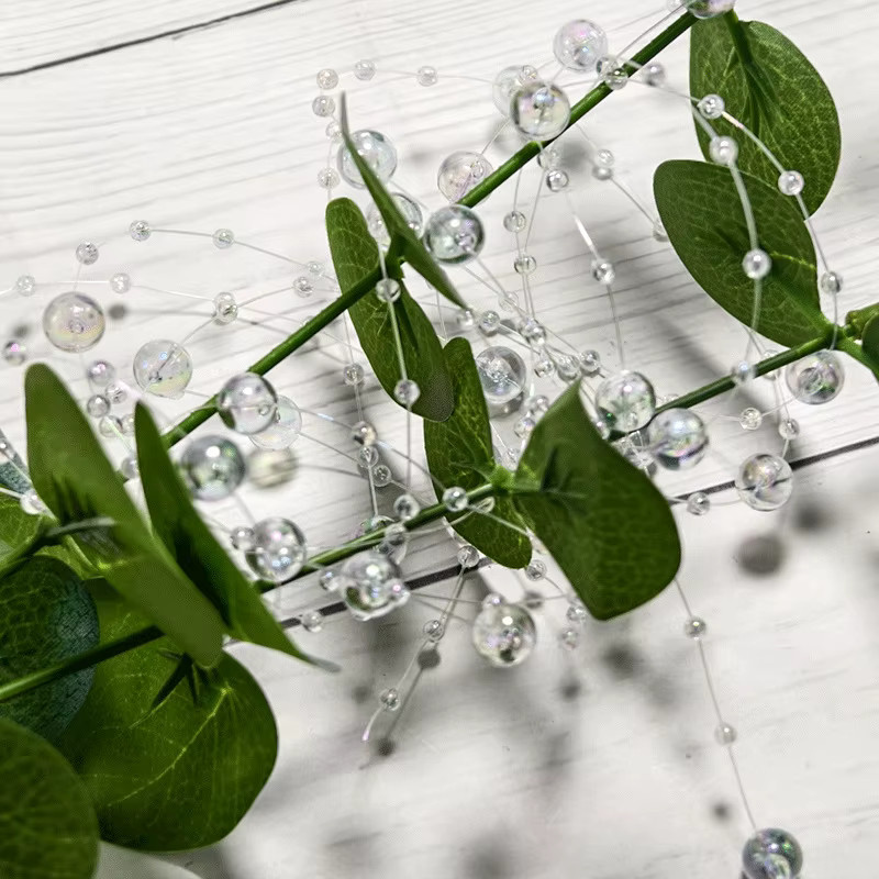 Merylover Künstliche Angelschnur Transparent für DIY Perlenketten und Dekorationen - Bild 3