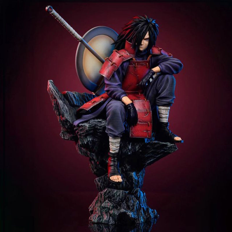Bandai Anime Figur Naruto Uchiha Madara Actionfigur aus Kunststoff, mehrfarbig, Höhe: 30 cm - Bild 1