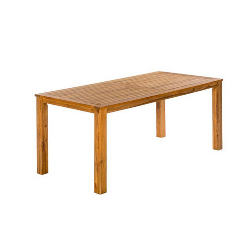 Merxx Acapulco Gartenmöbelset 5-teilig aus Akazienholz und Textil in Grau, B/T/H: 185 x 90 x 110,5 cm - Bild 2
