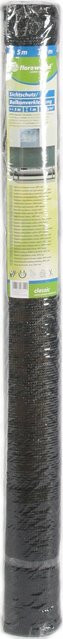 Sichtschutzmatte aus HDPE in Grün, Breite: 100 cm, Länge: 500 cm - Bild 1
