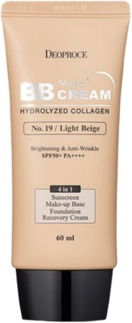DEOPROCE Magic BB Cream, Light Beige, SPF 50+, 60 ml - Bild 1