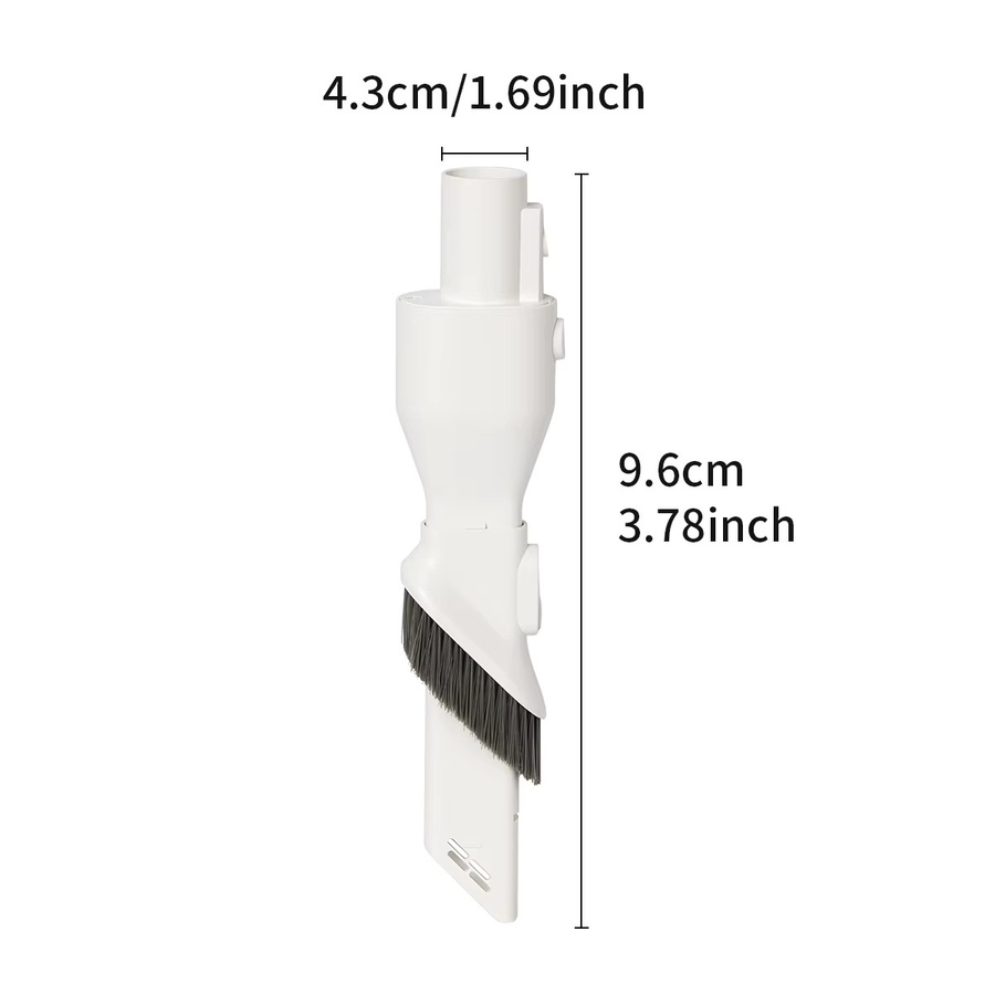 2-in-1 Flachdüsenbürste für Dreame Staubsauger V8 V9 V10 V12 R10 R20 R30 T20 T30 sowie Z10 Z20 Z30 Station - Bild 2
