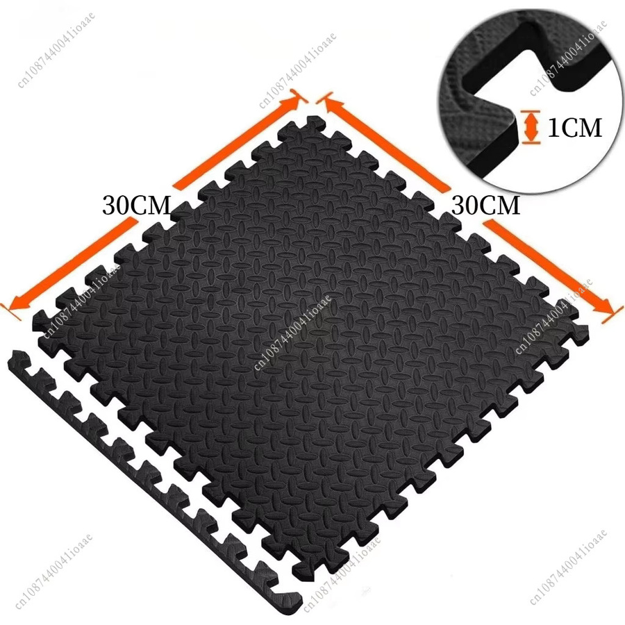 DHDH Motorrad Boden Schutz Matte aus EVA Schaum, blau, 10 bis 16 Stück, B/T/H: 30 x 30 x 1 cm - Bild 5