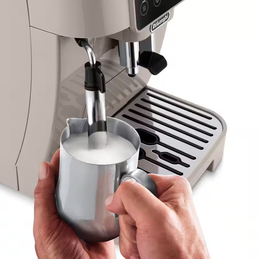 De'Longhi MagnificaStart ECAM220.50.BG Kaffeeschrank mit Milchbehälter in Beige - Bild 3