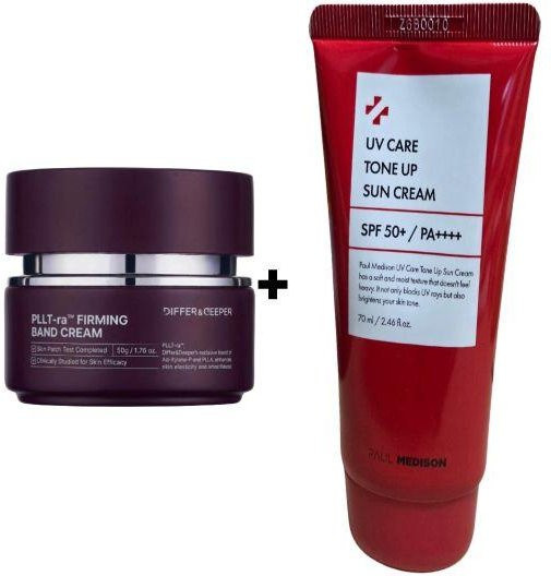 DIFFER&DEEPER PLLT-RA Straffende Band-Creme mit Poly-L-Milchsäure-Komplex, 50 g - Bild 1