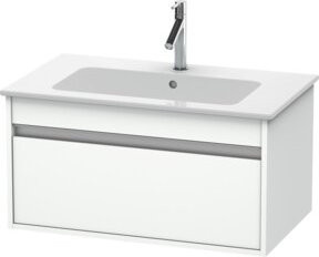 Duravit Waschtischunterschrank Ketho wandhängend in Weiß Matt, B/T/H: 80 x 47,5 x 41 cm - Bild 1