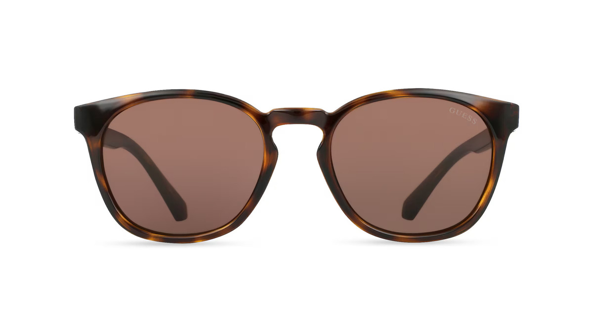 Guess GU00045 Sonnenbrille, Vollrand, Quadratisch, Kunststoff, Herren, braun - Bild 1