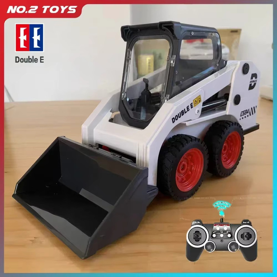 DOUBLE E E594 RC Bulldozer Lader, ferngesteuerter LKW, 1:14, mit Lichtern - Bild 3