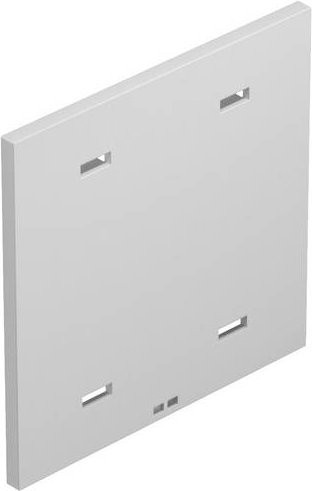OBO Bettermann T8NL P01 7035 Abdeckplatte in Weiß - Bild 1