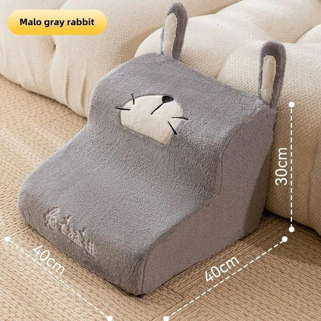 Var Vogue Hundetreppe in Bienenform aus Schaumstoff für Hunde und ältere Tiere, Gelb/Grau, B/T/H: 40 x 40 x 30 cm - Bild 1