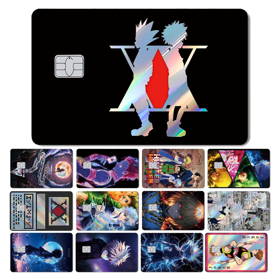 Bandai Magic Shark Anime Hunter X Hunter Sticker, Laser Holographic - Bild 3
