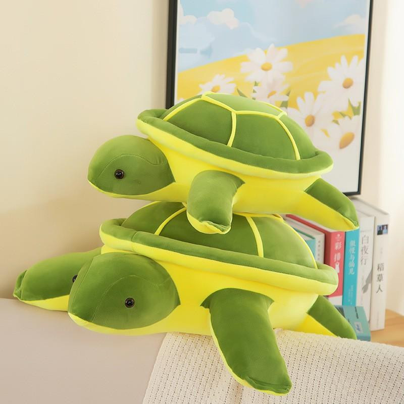 Yiran toy 1 Kawaii Schildkröte Plüschtier grün - Bild 3
