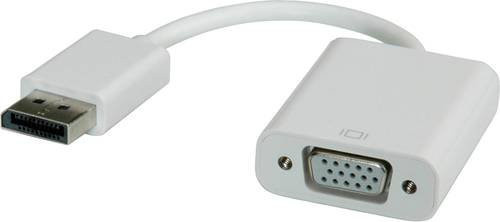 Roline DisplayPort auf VGA Adapterkabel Grau 0,15 m - Bild 1
