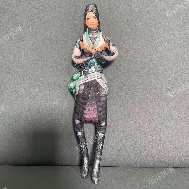 Yiran toy Valorant Jett Reyna Plüschpuppen, 28cm, ab 14 Jahre - Bild 1
