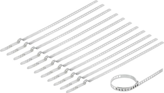 BGS Achsmanschetten-Schellen-Satz 12-teilig in Silber, 7 mm, verzinkt - Bild 1