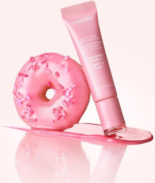 Laneige Glaze Craze Getönter Lippenbalsam Strawberry Sprinkles, 12g, pink - Bild 1