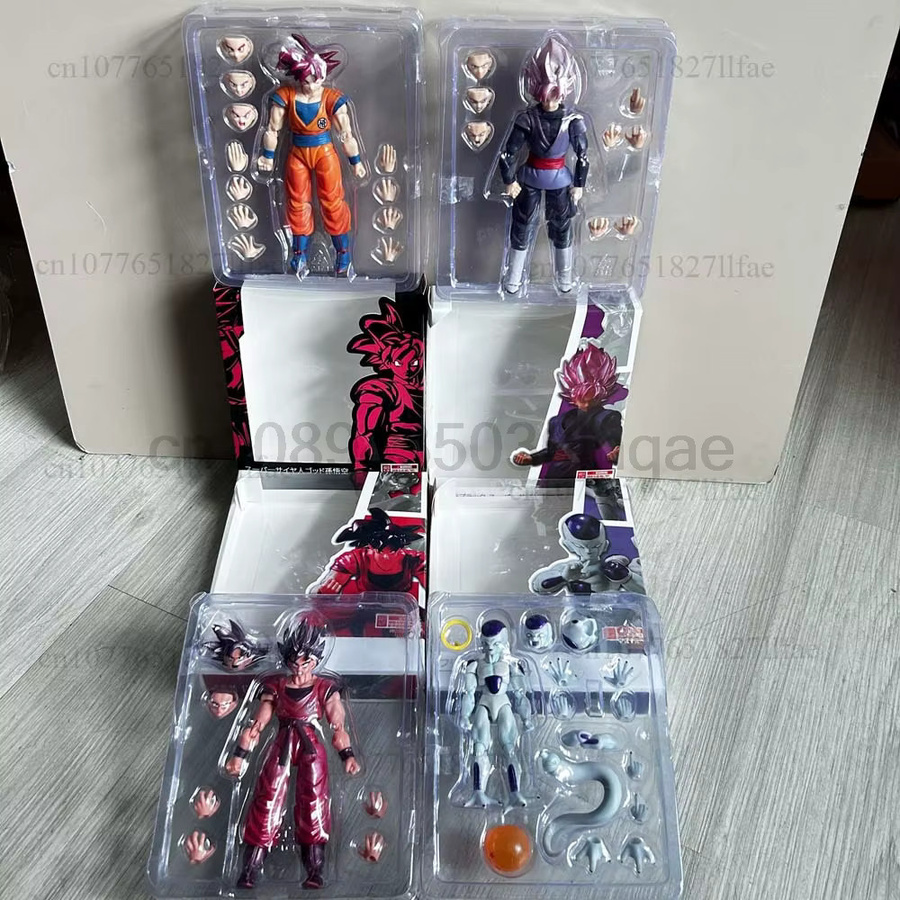 Bandai Dragon Ball Son Goku Frieza Actionfigur, Einzelfigur, Rosa / Pink - Bild 4