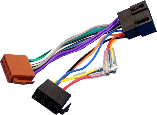 16Pin Auto Stereo Radio Kabel Adapter von Buchse auf ISO Buchse Stecker Kabelbaum Automobil Zubehör in Multicolour - Bild 1