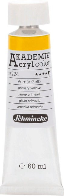 Schmincke Akademie Acrylcolor Primär Gelb 60 ml - Bild 1