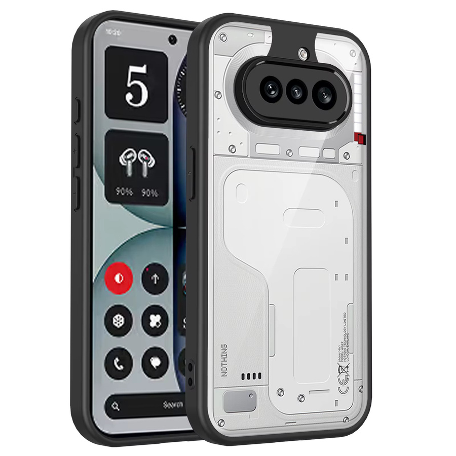 Stoßfeste Silikon-Handyhülle für Nothing Phone 4A 5G in Transparent Matt mit Luftpolster-Schutz - Bild 3